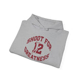 Isaiah's Gear Collection Shoot for Greatness Hoodie (Sport Grey and White)