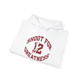 Isaiah's Gear Collection Shoot for Greatness Hoodie (Sport Grey and White)