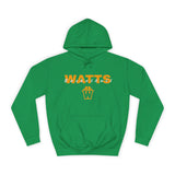 Unisex College Hoodie (Black&Yellow)