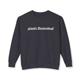 Watts Basketball Team Spirit Apparel Crewneck Sweatshirt (Black&White)