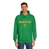 Unisex College Hoodie (Black&Yellow)