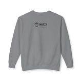 Watts Basketball Team Spirit Apparel Crewneck Sweatshirt (Gray)
