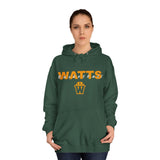 Unisex College Hoodie (Black&Yellow)