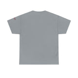 Isaiah's Gear Collection Unisex Heavy Cotton Tee (Gravel and White)