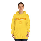 Unisex College Hoodie (Black&Yellow)