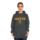 Unisex College Hoodie (Black&Yellow)