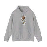 Slick Watts Cartoon Hoodie ( White, Sport Gray and Gold)