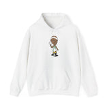 Slick Watts Cartoon Hoodie ( White, Sport Gray and Gold)