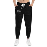 Watts Basketball Comfortable Athletic Joggers - (Black&White)