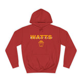 Unisex College Hoodie (Black&Yellow)