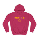 Unisex College Hoodie (Black&Yellow)