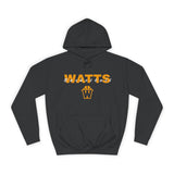 Unisex College Hoodie (Black&Yellow)