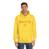 Unisex College Hoodie (Black&Yellow)