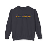 Watts Basketball Team Spirit Apparel Crewneck Sweatshirt (Black&Yellow)