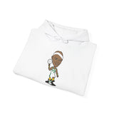 Slick Watts Cartoon Hoodie ( White, Sport Gray and Gold)