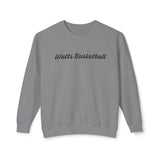 Watts Basketball Team Spirit Apparel Crewneck Sweatshirt (Gray)