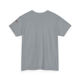 Isaiah's Gear Collection Unisex Heavy Cotton Tee (Gravel and White)