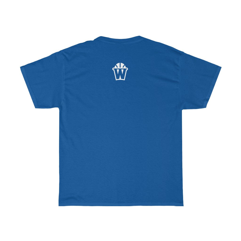 Peace, Love and Basketball Shirt in Blue – Watts Basketball