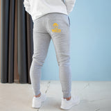 Watts Fleece Joggers in Orange Logo