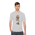 Slick Watts Cartoon Tshirt (White, Silver, Gold, Kelly Green and Neon Yellow)