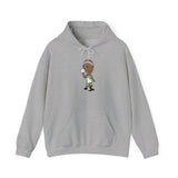 Slick Watts Cartoon Hoodie ( White, Sport Gray and Gold)