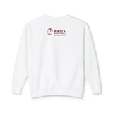 Shoot for Greatness Isaiah's Gear Collection Sweatshirt (White and Gray)