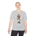 Slick Watts Cartoon Tshirt (White, Silver, Gold, Kelly Green and Neon Yellow)