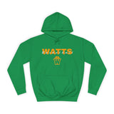 Unisex College Hoodie (Black&Yellow)