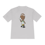 Slick Watts Cartoon Tshirt (White, Silver, Gold, Kelly Green and Neon Yellow)