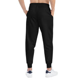 Watts Basketball Comfortable Athletic Joggers - (Black&White)