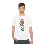 Slick Watts Cartoon Tshirt (White, Silver, Gold, Kelly Green and Neon Yellow)