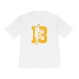 Slick Watts Tshirt ( White, Silver and  Kelly Green)