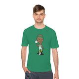 Slick Watts Cartoon Tshirt (White, Silver, Gold, Kelly Green and Neon Yellow)