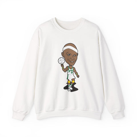 Slick Watts Sweatshirt  Cartoon ( White, Gold and Sport Gray)
