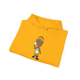 Slick Watts Cartoon Hoodie ( White, Sport Gray and Gold)