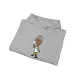 Slick Watts Cartoon Hoodie ( White, Sport Gray and Gold)