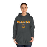Unisex College Hoodie (Black&Yellow)