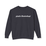 Watts Basketball Team Spirit Apparel Crewneck Sweatshirt (Black&White)
