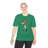 Slick Watts Cartoon Tshirt (White, Silver, Gold, Kelly Green and Neon Yellow)