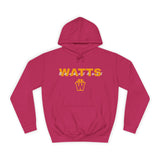 Unisex College Hoodie (Black&Yellow)