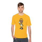 Slick Watts Cartoon Tshirt (White, Silver, Gold, Kelly Green and Neon Yellow)