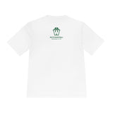 Slick Watts Cartoon Tshirt (White, Silver, Gold and Kelly Green)