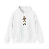 Slick Watts Cartoon Hoodie ( White, Sport Gray and Gold)