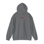 Isaiah's Gear Collection Unisex Hooded Sweatshirt (White and Graphite Heather)