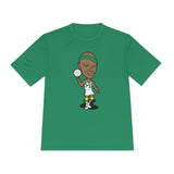 Slick Watts Cartoon Tshirt (White, Silver, Gold and Kelly Green)