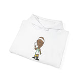 Slick Watts Cartoon Hoodie ( White, Sport Gray and Gold)