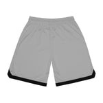 Isaiah's Gear Collection Basketball Rib Shorts (Light Grey)