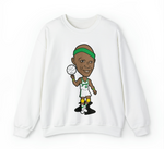 Watts Basketball Crewneck Sweatshirt : Slick Caricature