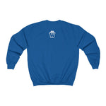 Peace, Love and Basketball Crewneck Sweatshirt in Blue