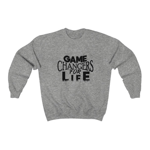 Game Changers Crewneck Sweatshirt in Gray